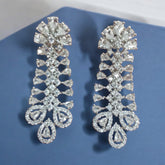 Luxury Teardrop Crystal Necklace and Earring Set